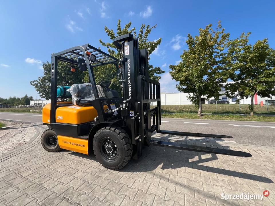Wózek widłowy 25T LPG 3m Gunter Grossmann Warszawa sprzedam