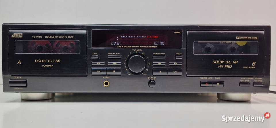 Magnetofon catette deck JVC TD W 216 TDW216 Międzychód