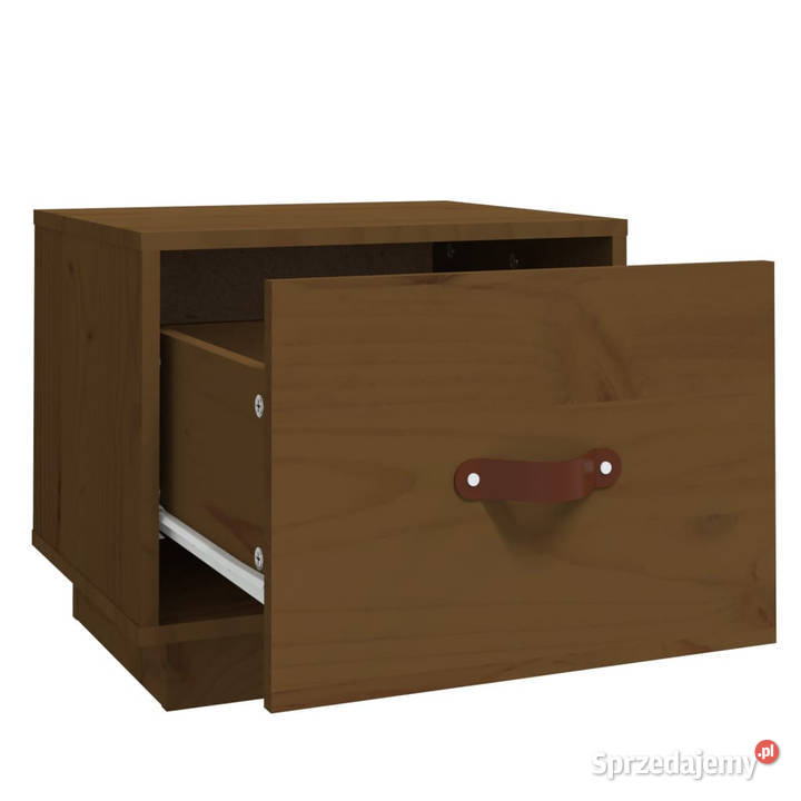 Szafka nocna miodowy brąz 40x34x35 lite drewno Warszawa