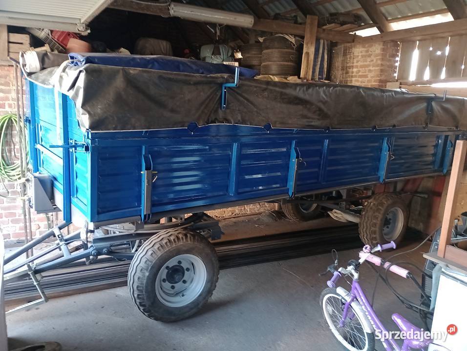Przyczepa rolnicza wywrotka Maszyny rolnicze Stróża