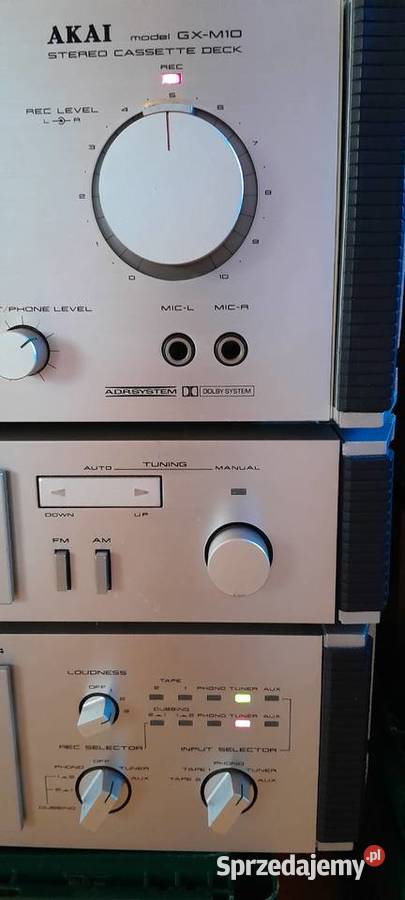 Zestaw AKAI Wieże i miniwieże Elektronika Paszkówka