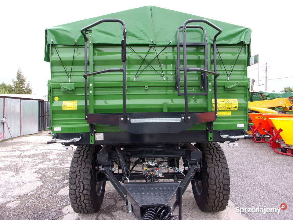 NOWA Przyczepa rolnicza dwuosiowa PRONAR PT610 nieuszkodzony łódzkie sprzedam