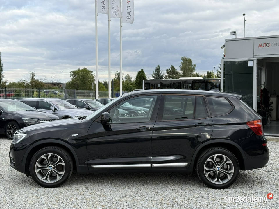 BMW X3 20D 150 2015r skóry Navi hak zadbana F25 Zarejestrowany w Polsce dolnośląskie