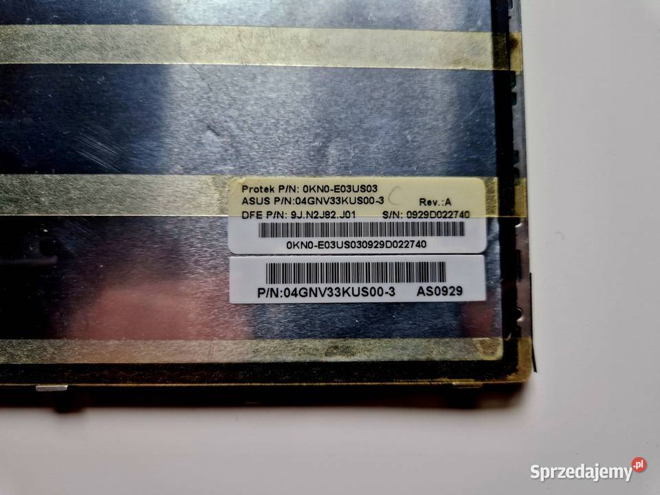 Klawiatura LED ASUS G51J G51JX G51VX 0KN0E03US03 Klawiatury i myszy