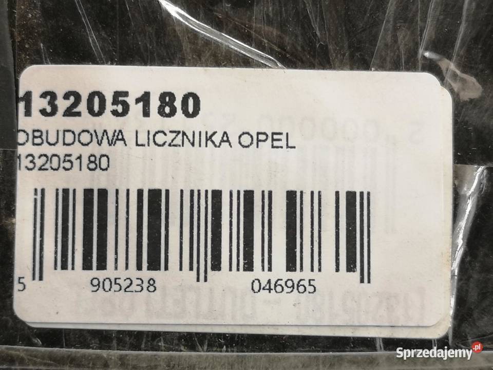 OBUDOWA LICZNIKA OPEL CORSA D 20062014 13205180