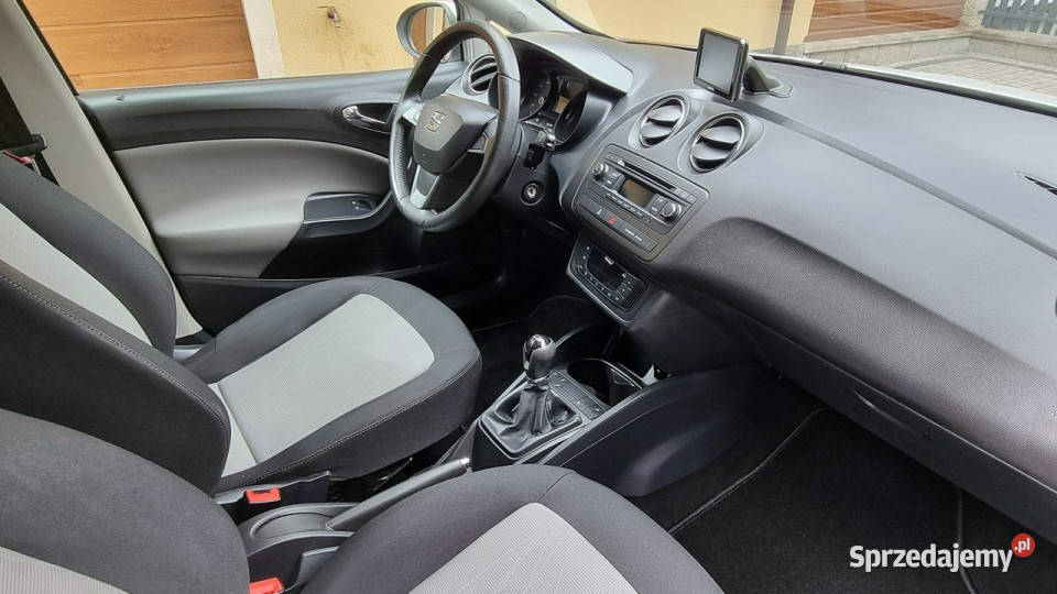 Seat Ibiza Climatronic Serwis Navi GWARANCJA biały mazowieckie Płońsk