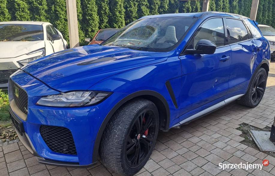 Jaguar FPace SVR 550 Polski Salon Rok produkcji 2019 Olsztyn