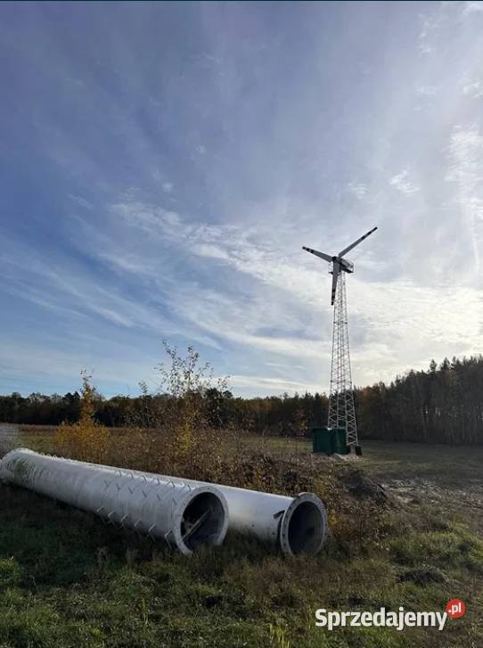 ELEKTROWNIA Wiatrowa 50KW Turbina Wiatrak Maszt Pozostałe