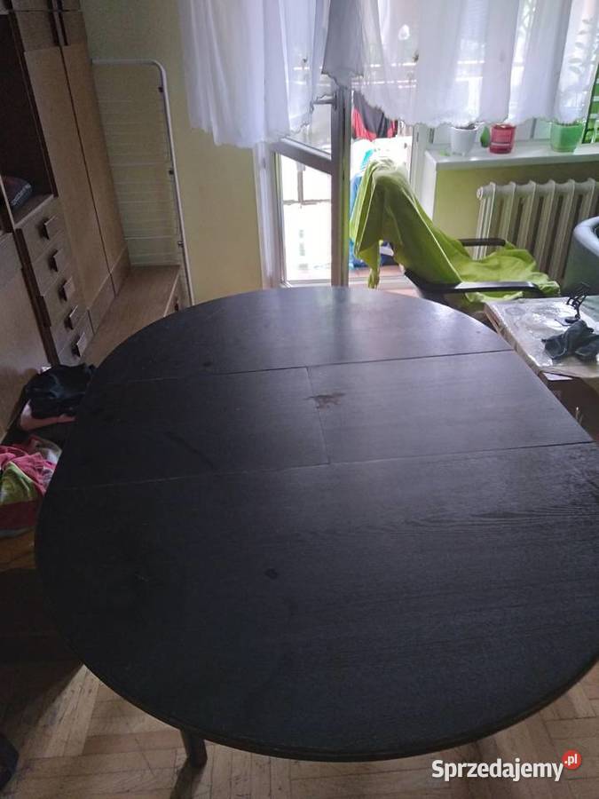 Ładny solidny drewniany stół łódzkie Łódź