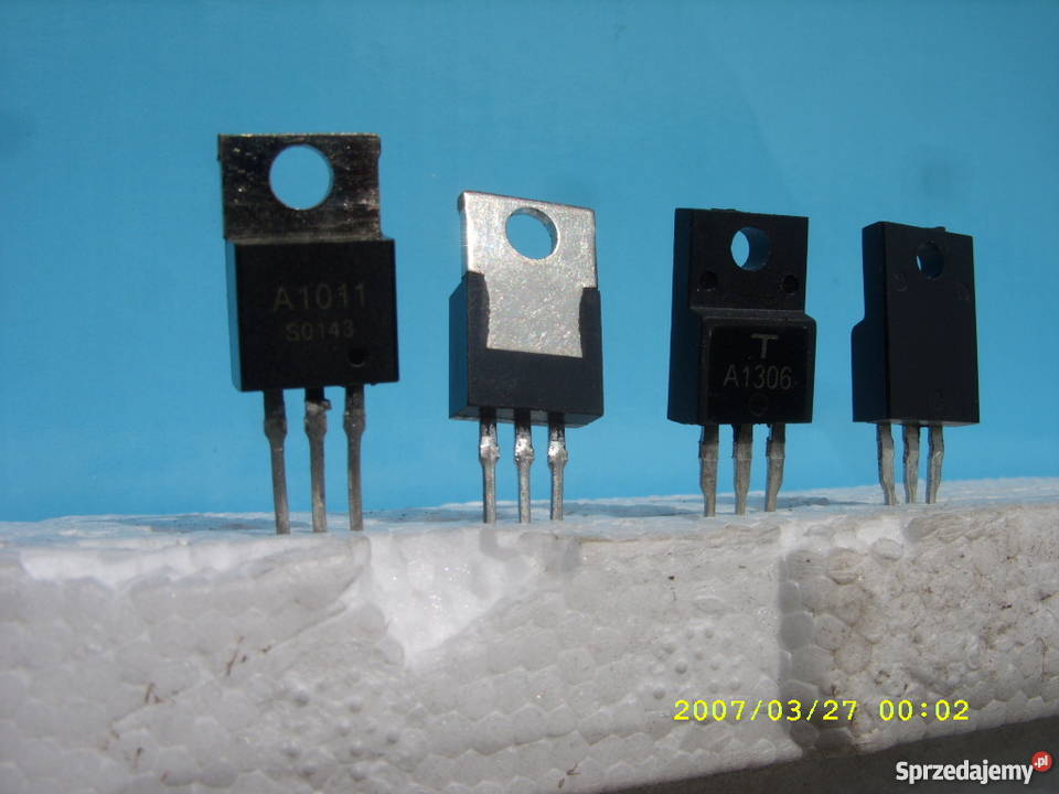 Tranzystory 2SBxxx w 4 zl nieyzywane Części i akcesoria Wołów