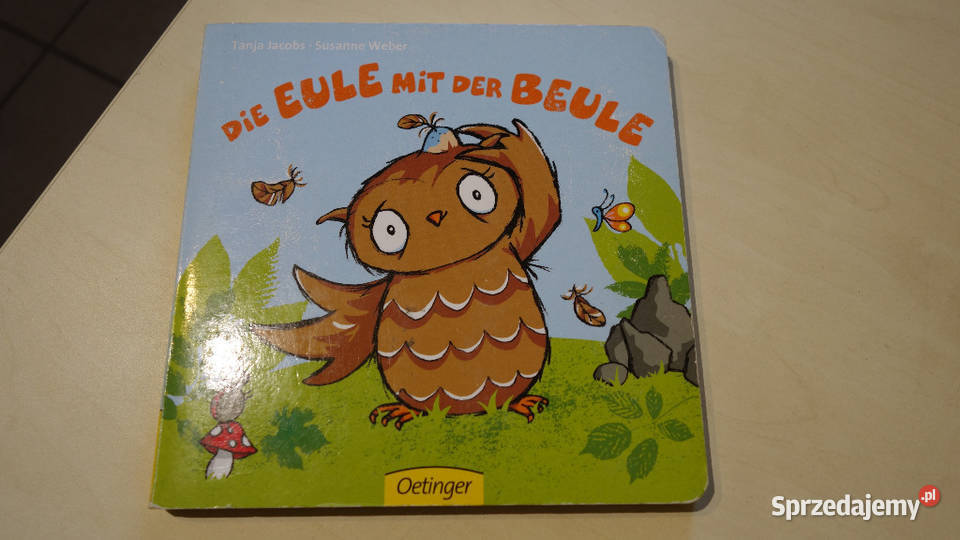 Die Eule mit der Beule książeczka niemiecka sprzedam