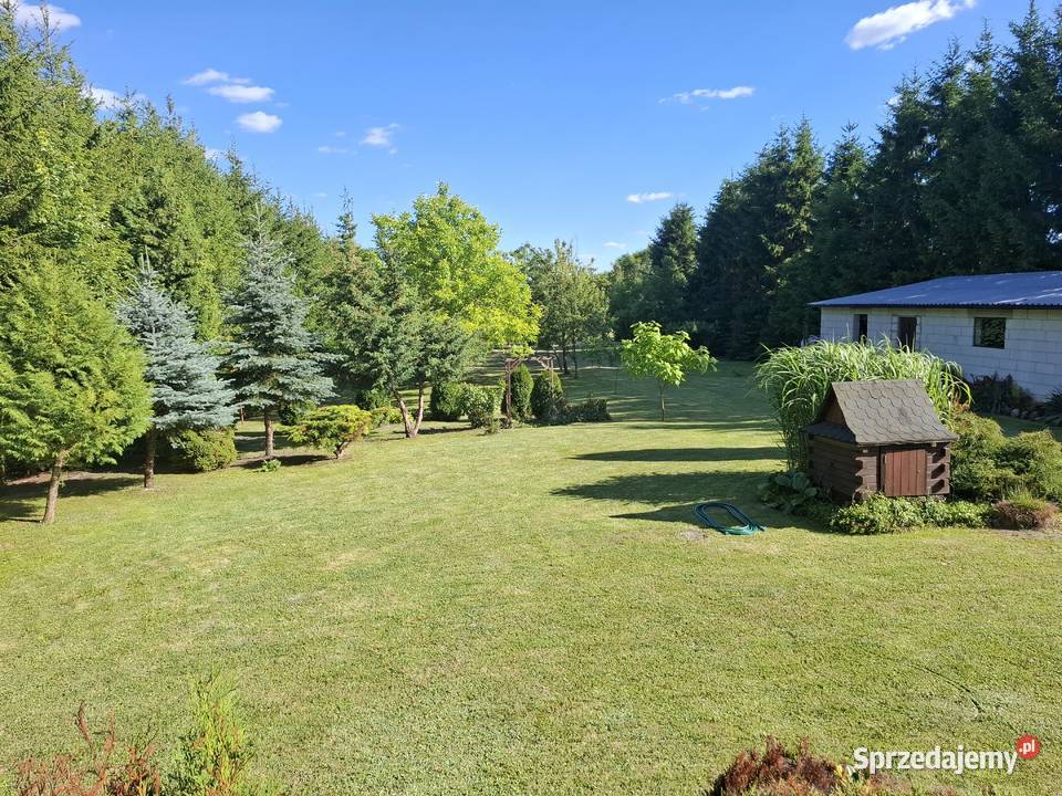 Piękny dom w Uhrusku gm Wola Uhruska 8000m2 lubelskie