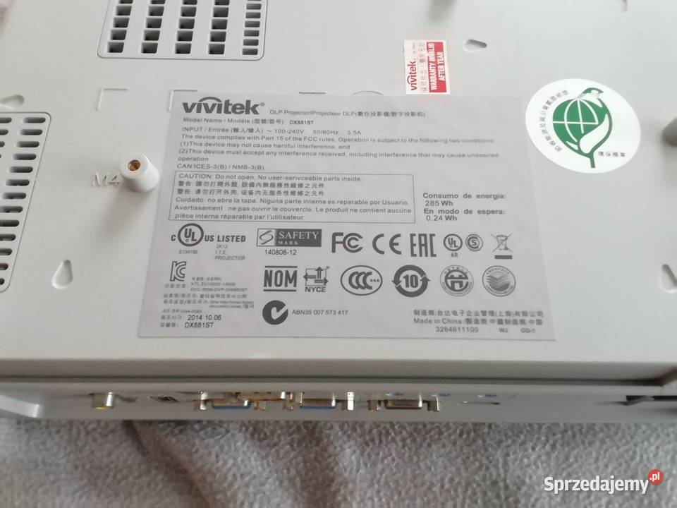 Projektor VIVITEK dx881st Pozostałe Elektronika Kraków