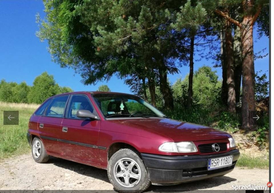 Opel Astra f 16 benzyna Konieczkowa