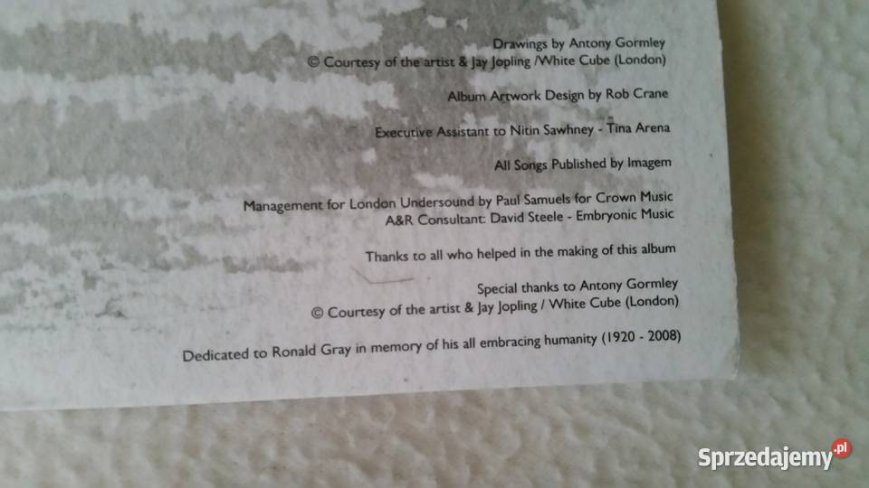 NITIN SAWHNEY LONDON UNDERSOUND 2008 Cooking Puławy sprzedam