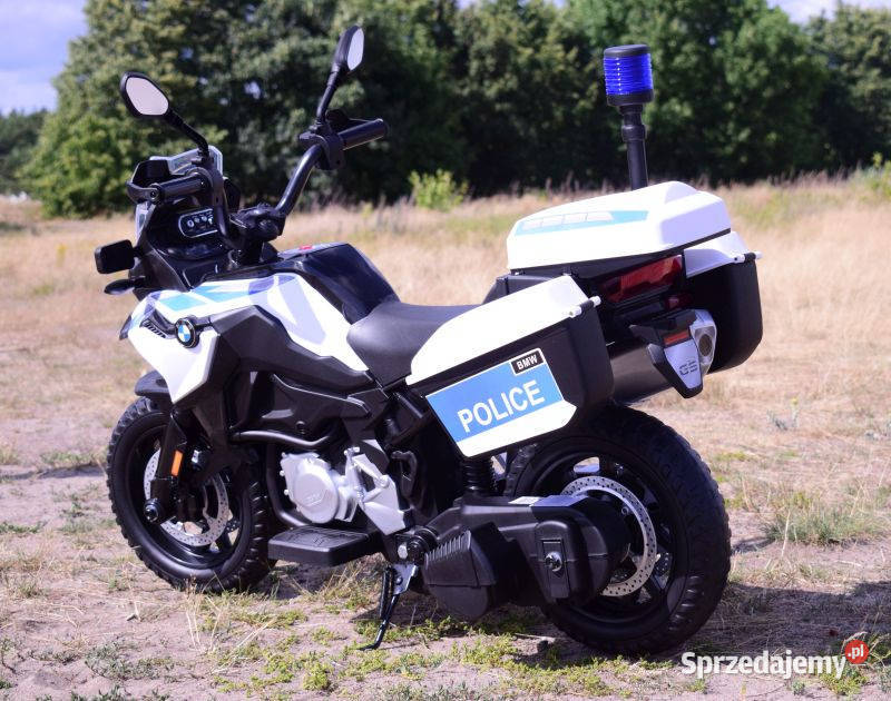 Autko motorek MOTOR BMW POLICJA na akumulator