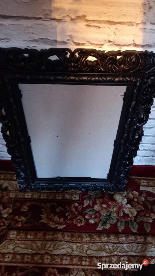 rama czarna rzezbiona 6449 Warszawa