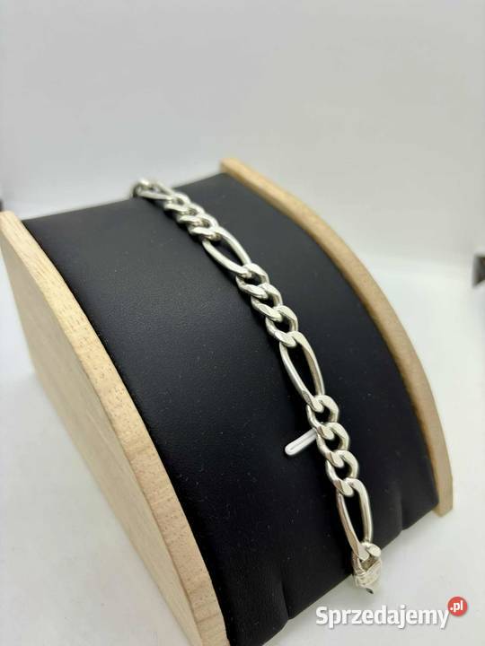 Srebrna bransoletka pr 925 2115g Długość 20 Zegarki i Biżuteria Elbląg