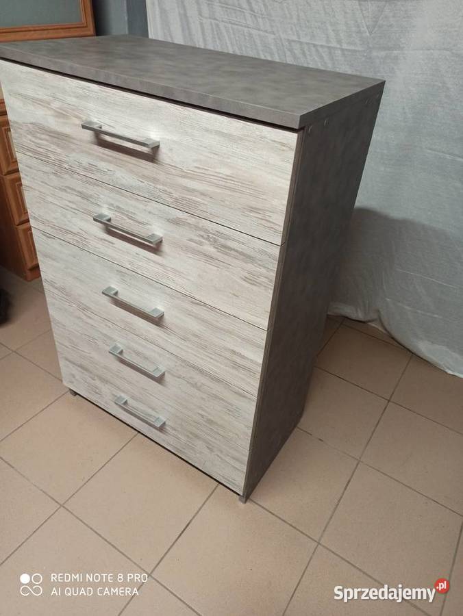 Komoda 5x szuflad Piękna i Porządna Robiona na małopolskie sprzedam