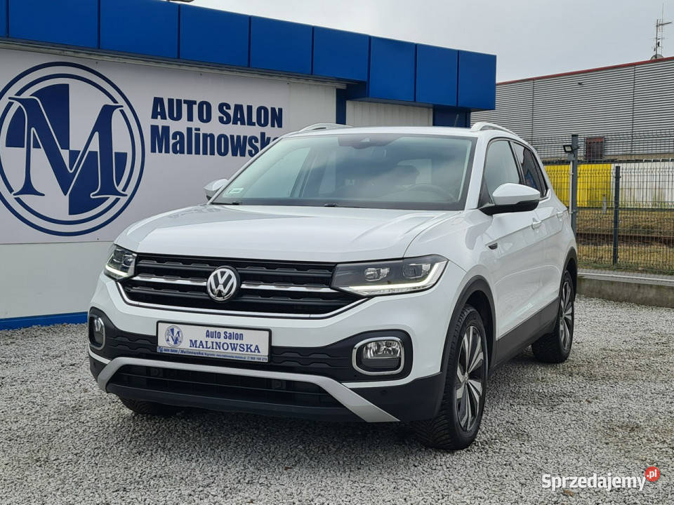 Volkswagen TCross Salon Navi 2xPDC Grzane Fotele podgrzewane fotele Wągrowiec