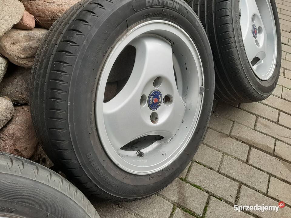 Saab 9000 felgi Super aero 16 Rok produkcji 1997 Wasilków