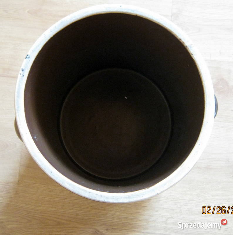 Kamionka beczka sygnowana pojemność 30 l Wyposażenie wnętrz Kraków