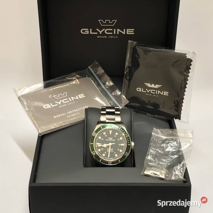 GLYCINE GL0404 Combat SUB Zegarek męski AUTOMAT mazowieckie Warszawa sprzedam