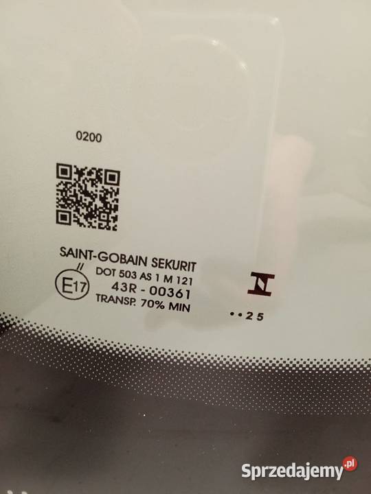 Szyba Przednia Dacia Duster Crossover 24 Kamera Przednie