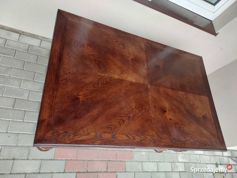 Stary stół solidny rozsuwany 91x140255 renowacji Tczew sprzedam