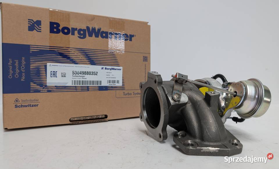 Nowa turbosprężarka BorgWarner 53049700059 osobowe Siedlce