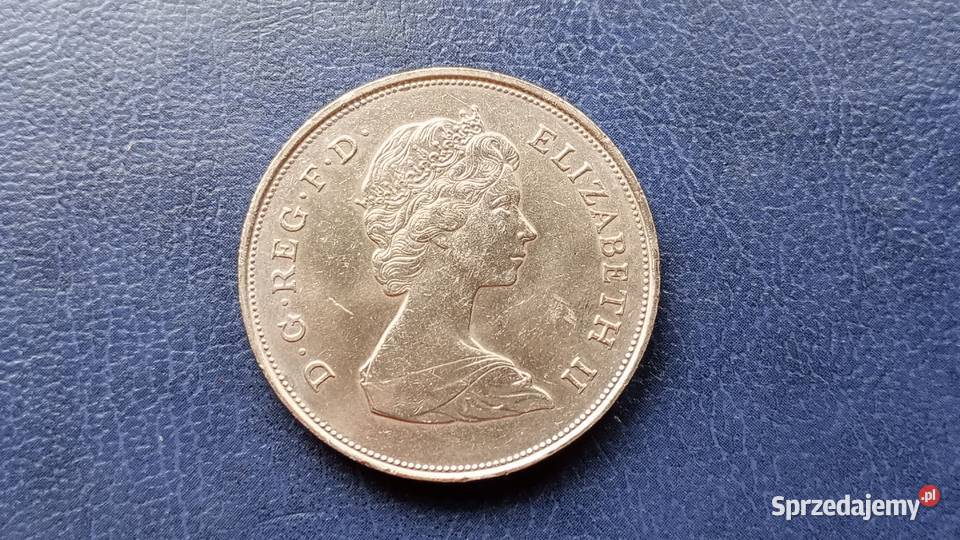 Stare monety 25 pens 1981 Anglia