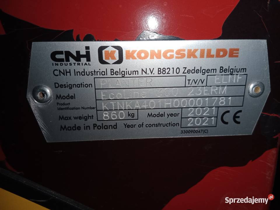 Siewnik Konskilde ecoline 3m Piotrków Trybunalski