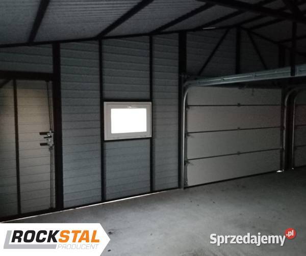 Garaż blaszany blaszak konstrukcja wzmocniona Zakopane
