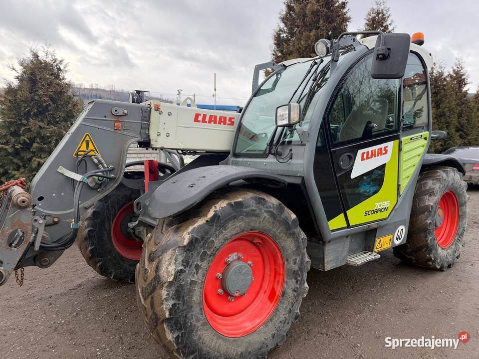 Ładowarka Teleskopowa Claas Scorpion 7035 nieuszkodzony Nowa Ruda sprzedam