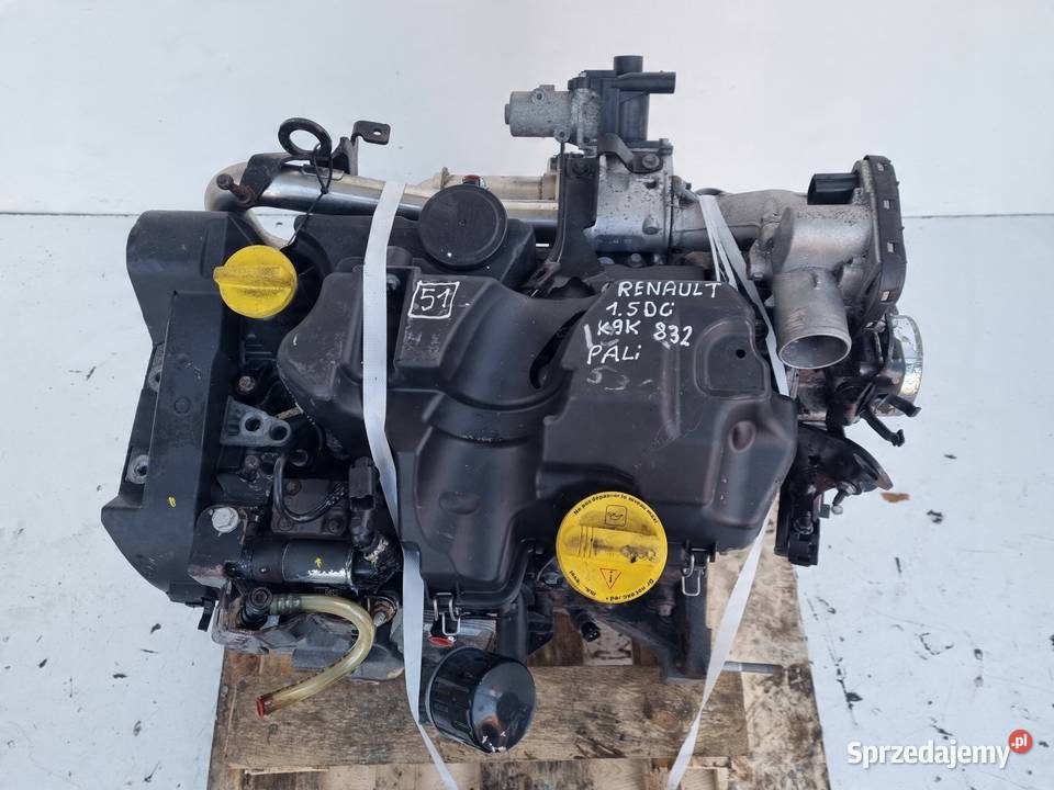 SILNIK BEZ OSPRZĘTU Renault Scenic III 15 DCI Silniki kompletne Janów