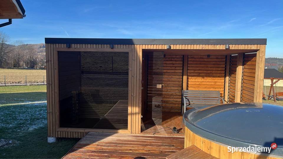 Sauna ogrodowa DELUX500