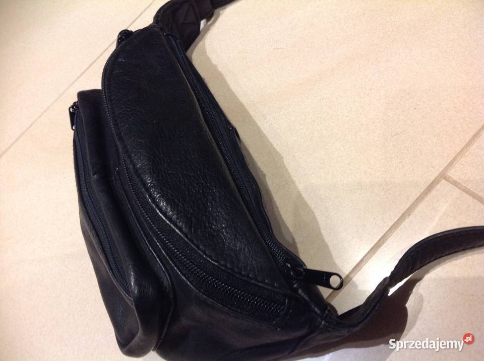 Nerka Skórzana Czarna Skóra naturalna Nowa Sól sprzedam