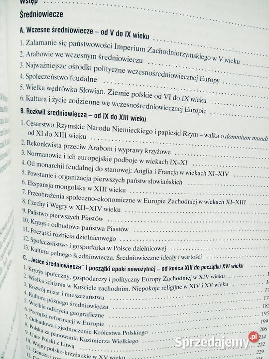 Historia średniowiecza Burda Walczak outlet