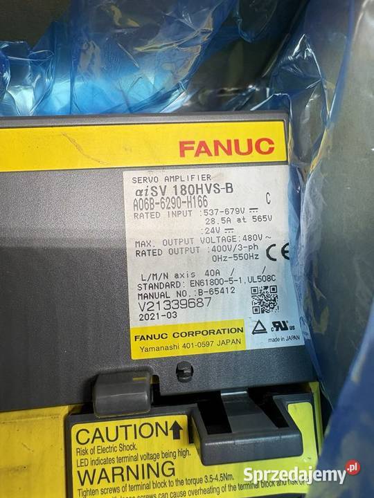 Fanuc A06B6290H166 Servo Amplifier