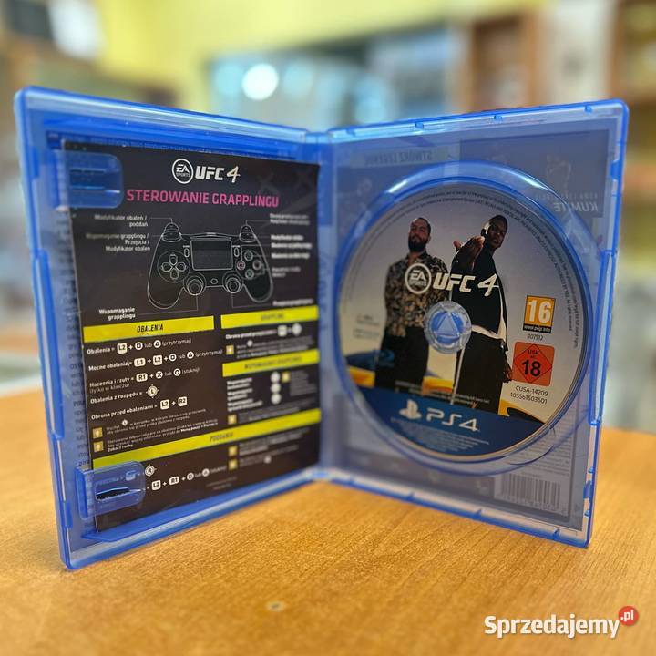 Gra na 4 UFC 4 Kultura i Rozrywka Elbląg