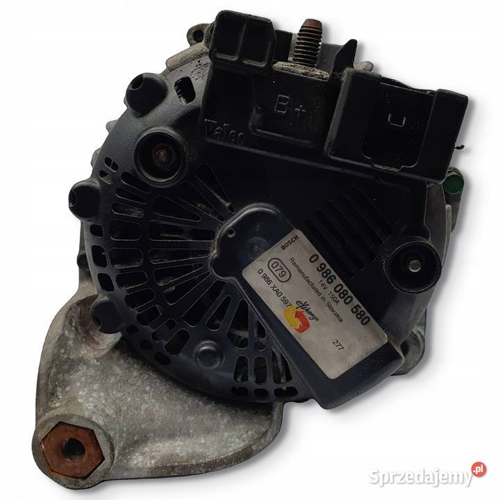 ALTERNATOR BMW E87 E90 20 D Bosch 0986080580 Układ elektryczny, zapłon Chełm