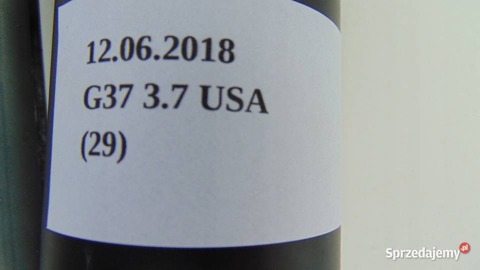 MECHANIZM WYCIERACZEK PRZÓD INFINITI G37 0713 Nowy Tomyśl