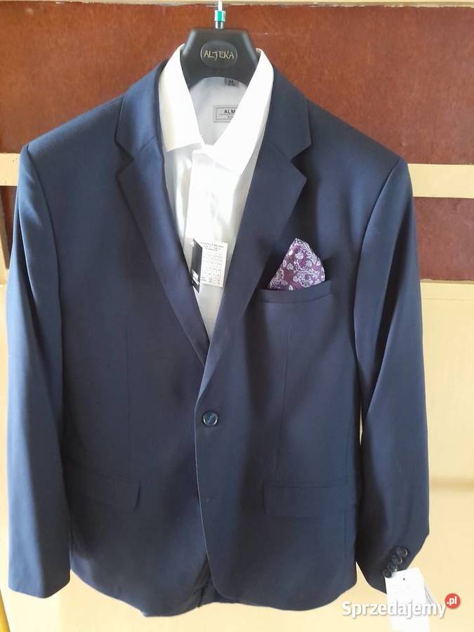 Garnitur męski koszula