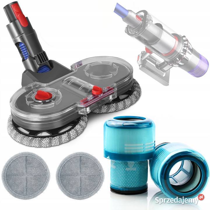 Zestaw Mopujący z Filtrami do Odkurzaczy Dyson Ludźmierz sprzedam