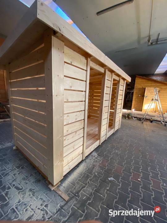 Drewutnia 9m3 składzik na drewno 300x150x210 Warszawa