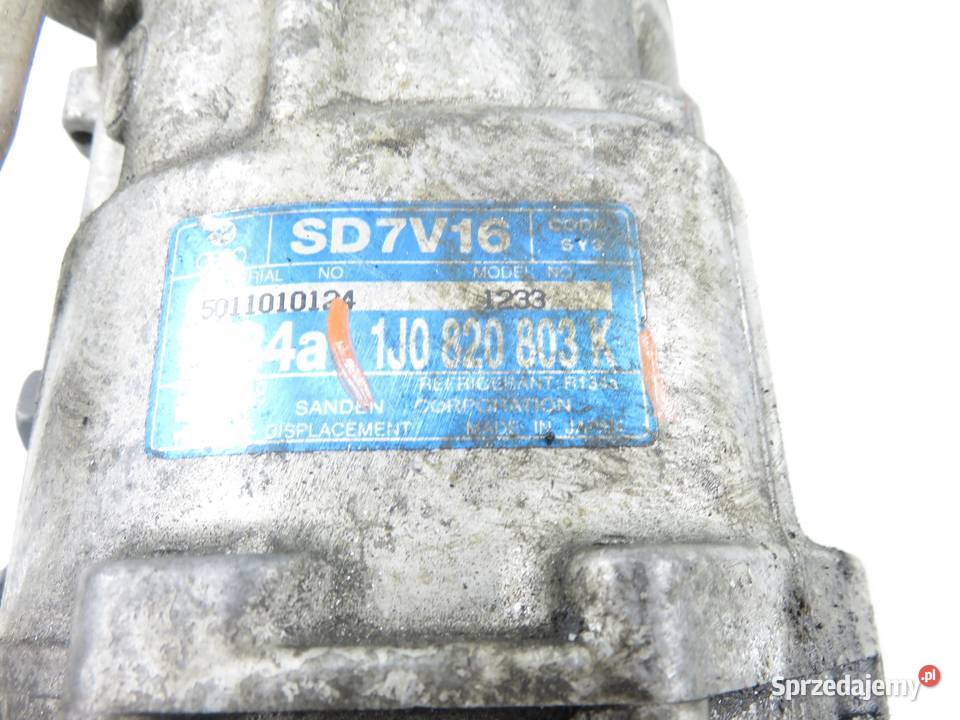 KOMPRESOR KLIMATYZACJI LEON 19 TDI 1J0820803K sprzedam