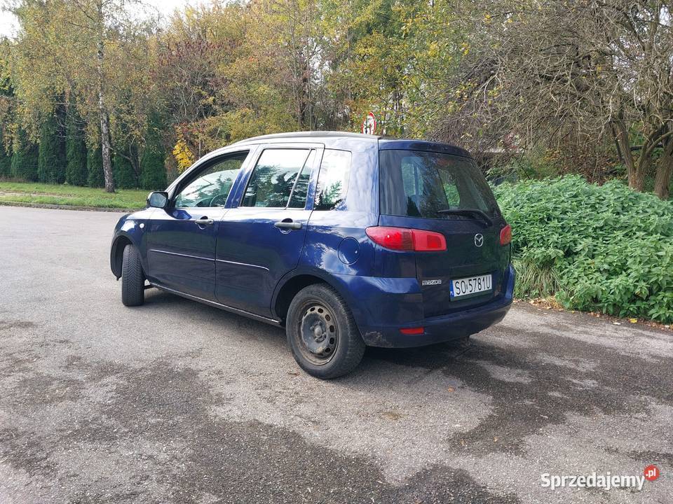 Mazda 2 2004 3500zl nowe sprzęgło i akumulator Sosnowiec