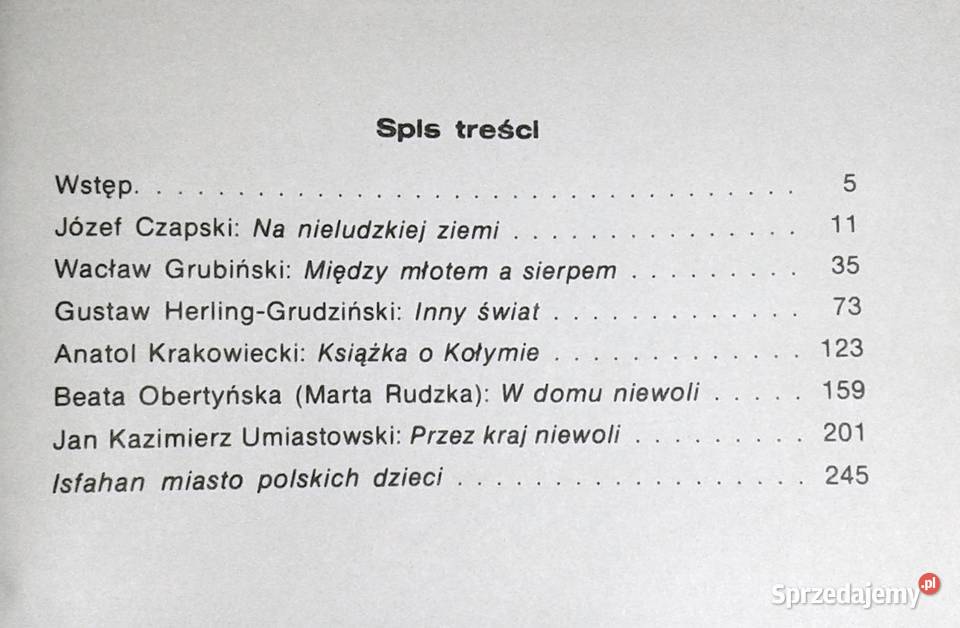 My deportowani J Czapski W Grubiński H Pozostałe Książki i Podręczniki Chełm sprzedam