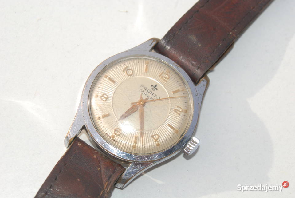 Stary Szwajcarski przedwojenny zegarek PRONTO 17