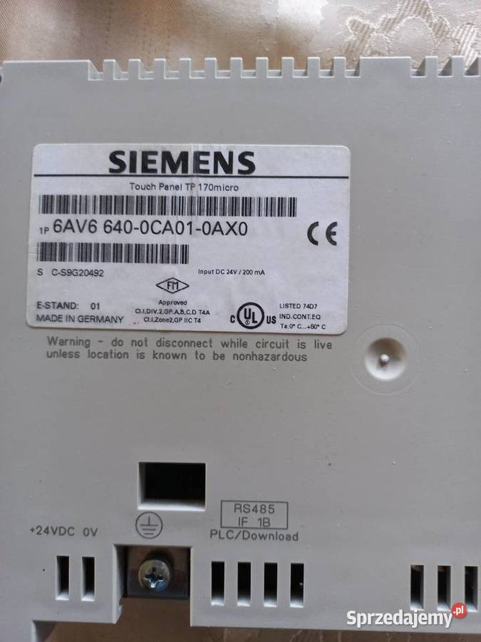 Siemens TP170 micro Pozostałe Bielsko-Biała